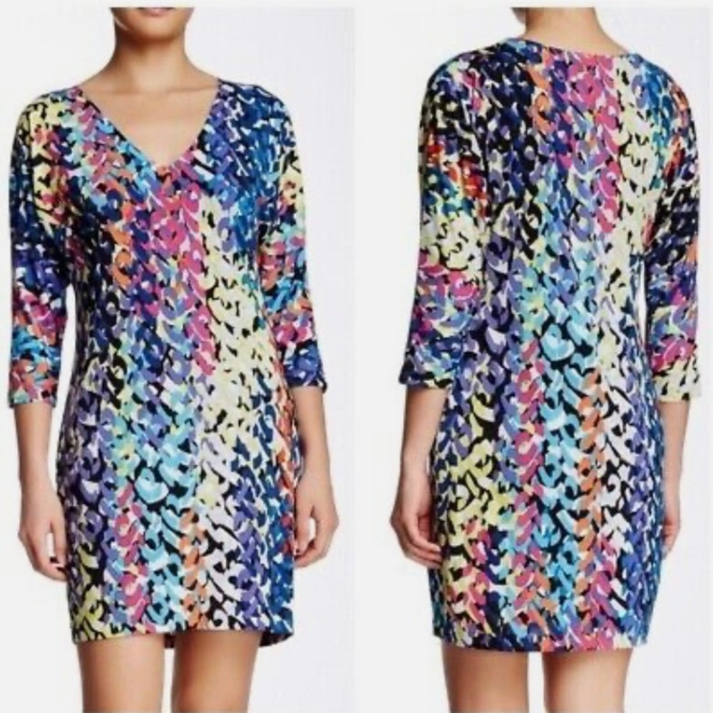 Trina‎ Turk Dominica Multicolor Dress